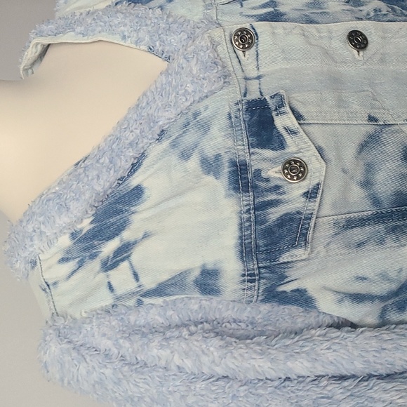 Refashioned Denim & Fleece Jacket (M/L) - Picture 3 of 7